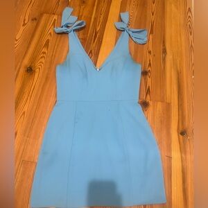 Baby blue dress size small! Worn once
